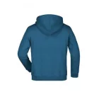 James&Nicholson gyerek pulóver Hooded Sweat 300 petrol