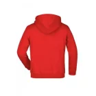 James&Nicholson gyerek pulóver Hooded Sweat 300 piros