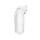James&Nicholson gyerek pulóver Hooded Sweat 300 fehér