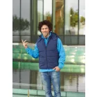 James&Nicholson mellény Hooded Padded tengerkék