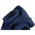 James&Nicholson női mellény Hooded Padded tengerkék