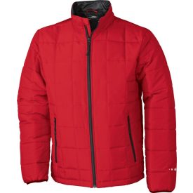 James&Nicholson dzseki Padded Light Weight piros-fekete
