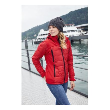 James&Nicholson női dzseki Hybrid piros