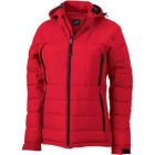 James&Nicholson női dzseki Hybrid piros