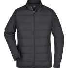 James & Nicholson Ladies Hybrid Sweat Jacket