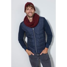 James & Nicholson Men's Hybrid Sweat Jacket