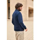 James & Nicholson Men's Hybrid Sweat Jacket