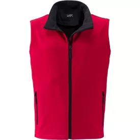 James & Nicholson Men's Promo Softshell Gilet