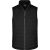 James&Nicholson mellény Padded Vest fekete