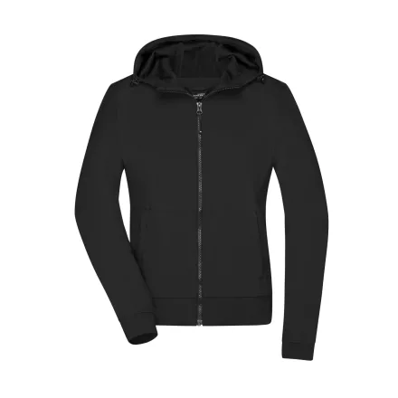 Daiber női softshell dzseki Hooded Softshell 260 fekete