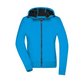   Daiber női softshell dzseki Hooded Softshell 260 kék-fekete