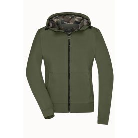 Daiber női softshell dzseki Hooded Softshell 260 olíva