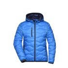 James&Nicholson női dzseki Quilted kék-tengerkék