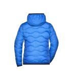 James&Nicholson női dzseki Quilted kék-tengerkék