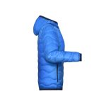 James&Nicholson női dzseki Quilted kék-tengerkék