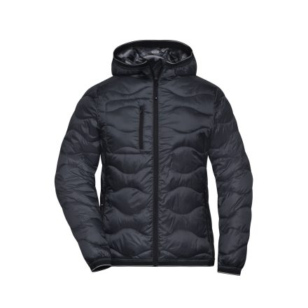 James&Nicholson női dzseki Quilted grafit-camo