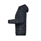 James&Nicholson női dzseki Quilted grafit-camo