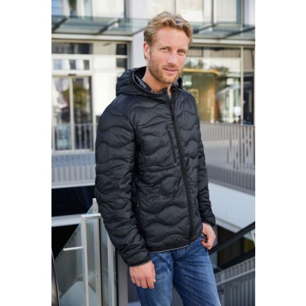 James&Nicholson dzseki Quilted fekete