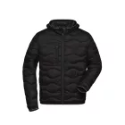 James&Nicholson dzseki Quilted fekete