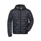 James&Nicholson bélelt dzseki Quilted grafit-terep