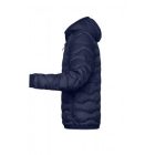 James&Nicholson bélelt dzseki Quilted tengerkék-ezüst