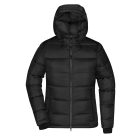 James&Nicholson női dzseki Quilted fekete-piros