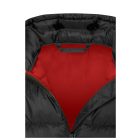 James&Nicholson dzseki Quilted fekete-piros