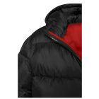 James&Nicholson dzseki Quilted fekete-piros