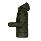 James&Nicholson dzseki Quilted erdészöld-sárga