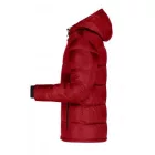 James&Nicholson dzseki Quilted piros-fekete