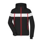 James&Nicholson női dzseki Winter Sports fekete-fehér