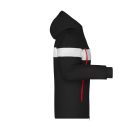 James&Nicholson női dzseki Winter Sports fekete-fehér