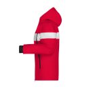 James&Nicholson női dzseki Winter Sports piros-fehér