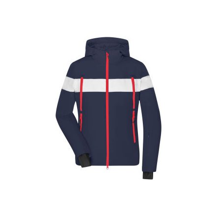James&Nicholson női dzseki Winter Sports tengerkék-fehér