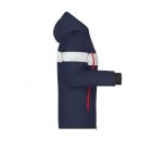 James&Nicholson női dzseki Winter Sports tengerkék-fehér