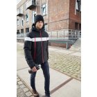 James&Nicholson dzseki Winter Sports fekete-fehér