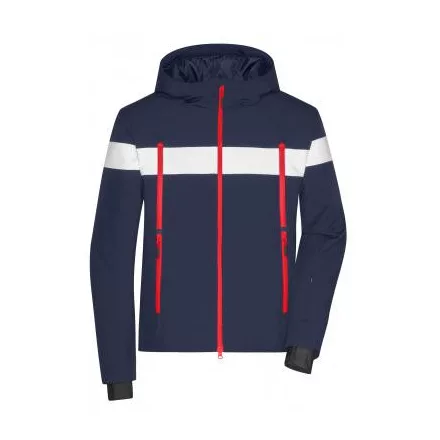 James&Nicholson dzseki Winter Sports tengerkék-fehér