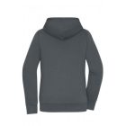 James&Nicholson női pulóver Doubleface 300 grafit-natúr