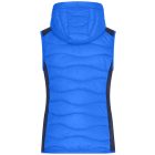 James&Nicholson női mellény Hybrid kék-tengerkék