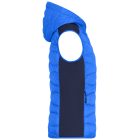 James&Nicholson női mellény Hybrid kék-tengerkék