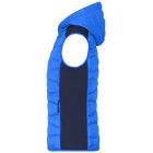 James&Nicholson női mellény Hybrid kék-tengerkék