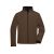 James&Nicholson softshell dzseki 3-Layer 330 barna