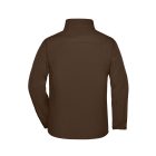 James&Nicholson softshell dzseki 3-Layer 330 barna