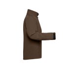 James&Nicholson női softshell dzseki 3-Layer 330 barna