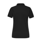 James&Nicholson női galléros póló Solid BIO Stretch 210 fekete