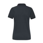 James&Nicholson női galléros póló Solid BIO Stretch 210 carbon