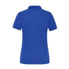 James&Nicholson női galléros póló Solid BIO Stretch 210 királykék