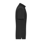 James&Nicholson galléros póló Solid BIO Stretch 210 fekete