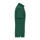 James&Nicholson galléros póló Solid BIO Stretch 210 sötétzöld