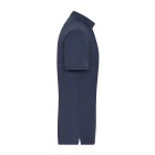 James&Nicholson galléros póló Solid BIO Stretch 210 tengerkék